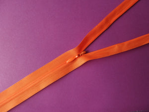 Concealed Zip: Orange
