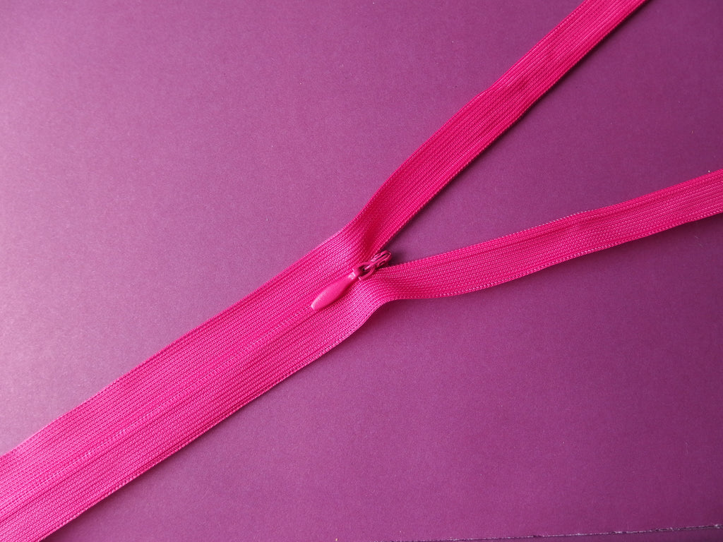 Concealed Zip: Pink