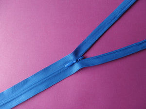 Concealed Zip: Royal Blue