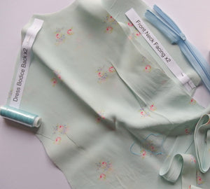 Vintage Dress-making Kit: Floral Dress