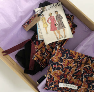 Vintage dress-making kit