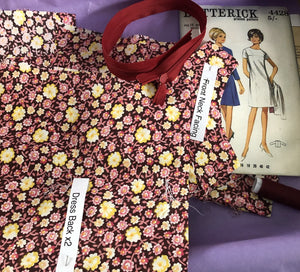 Vintage dress-making kit