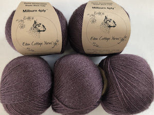 Milburn 4ply Yarn: Eden Cottage Yarns