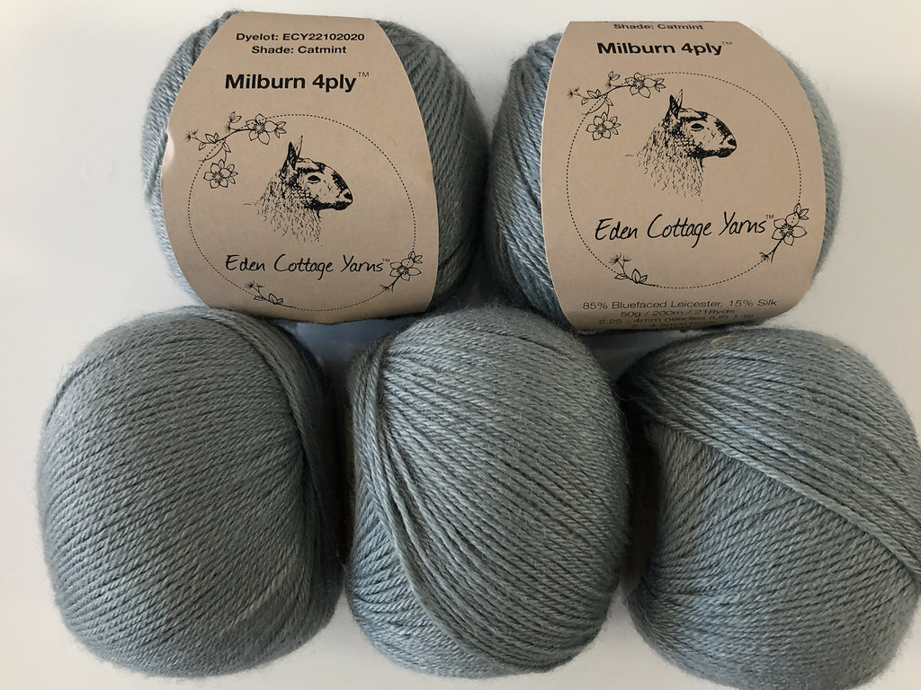 Milburn 4ply Yarn: Eden Cottage Yarns