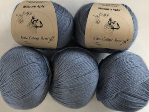Milburn 4ply Yarn: Eden Cottage Yarns