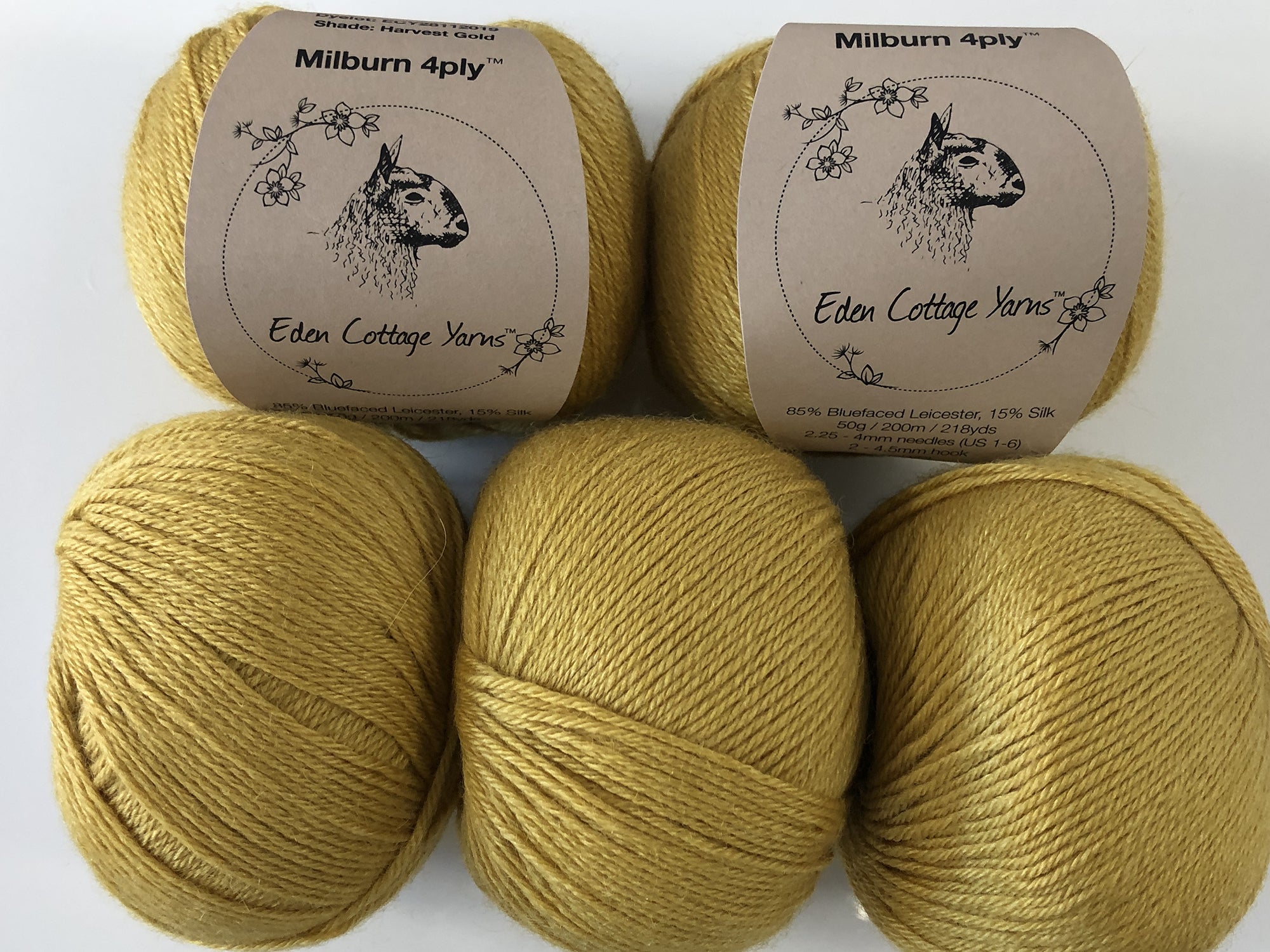 Milburn 4ply Yarn: Eden Cottage Yarns