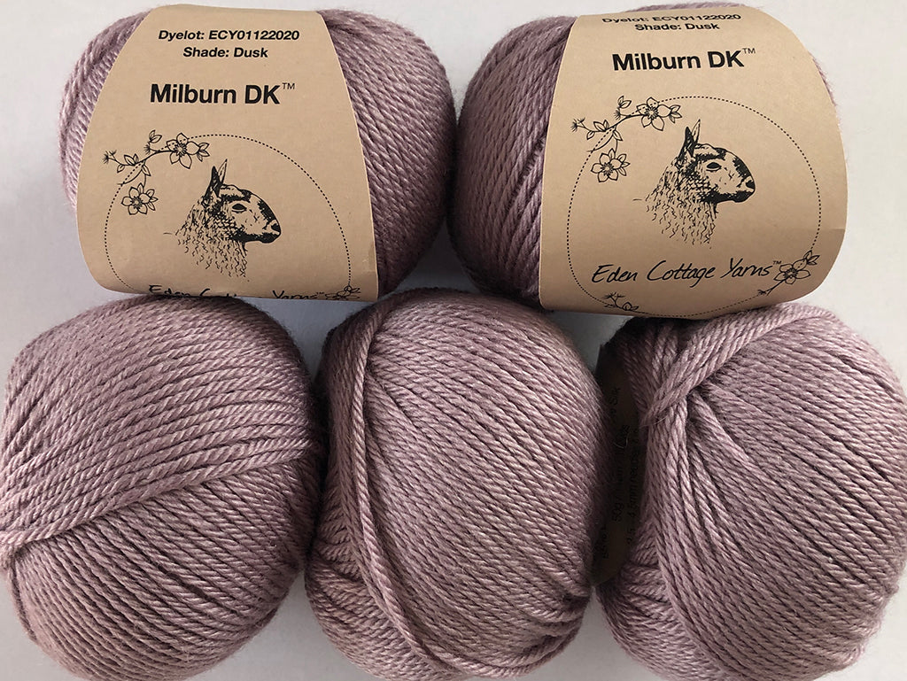 Milburn Double Knit Yarn from Eden Cottage Yarns