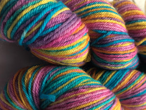 Fab Funky Fibres - Self-striping hand-dyed yarn