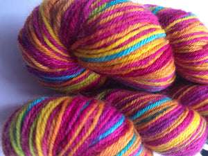 Fab Funky Fibres - Self-striping hand-dyed yarn