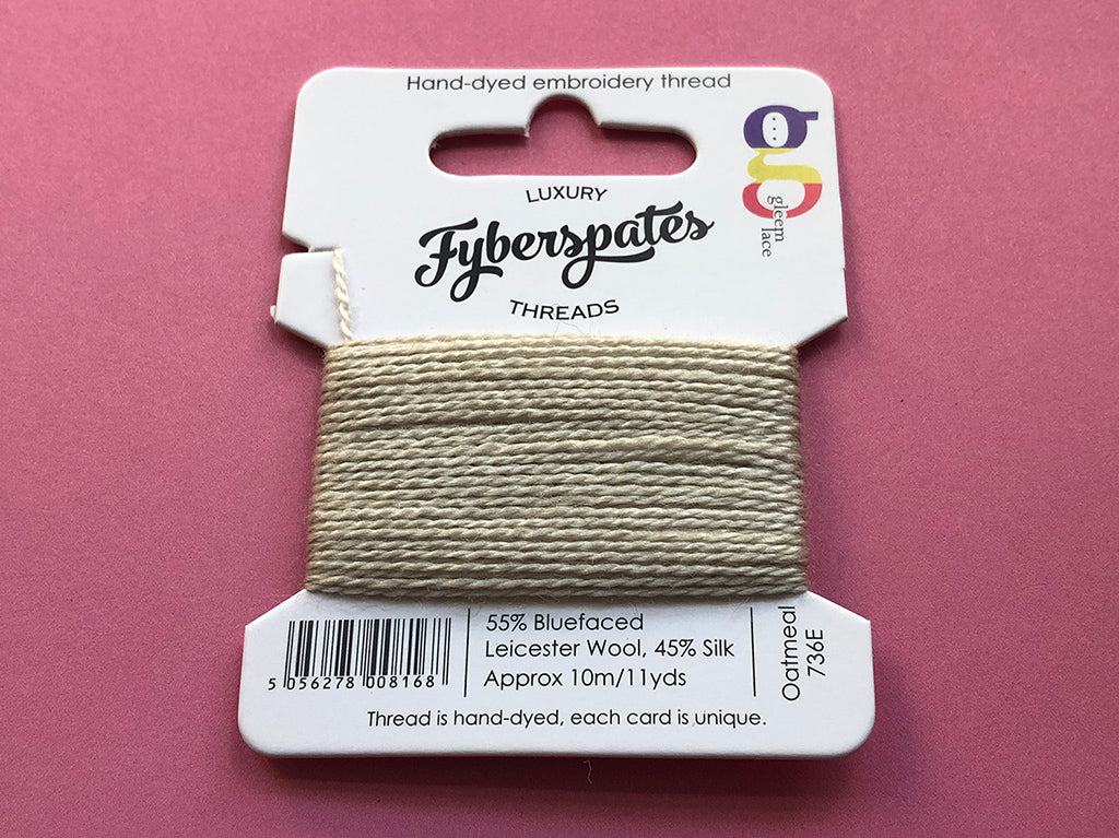 Fyberspates - Gleem lace embroidery thread