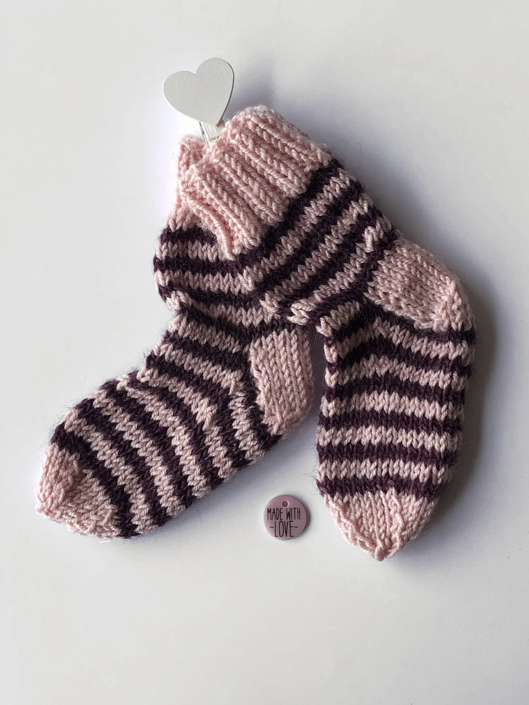 Baby Socks - 100% baby merino wool