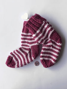 Baby Socks - 100% baby merino wool