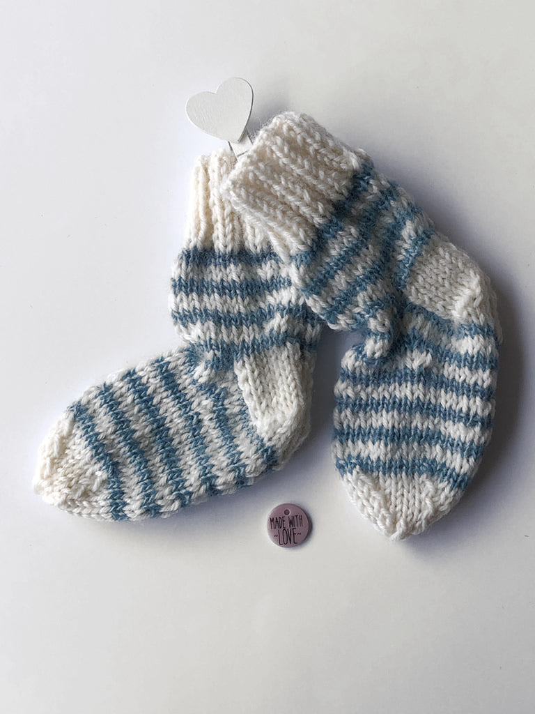 Baby Socks - 100% baby merino wool