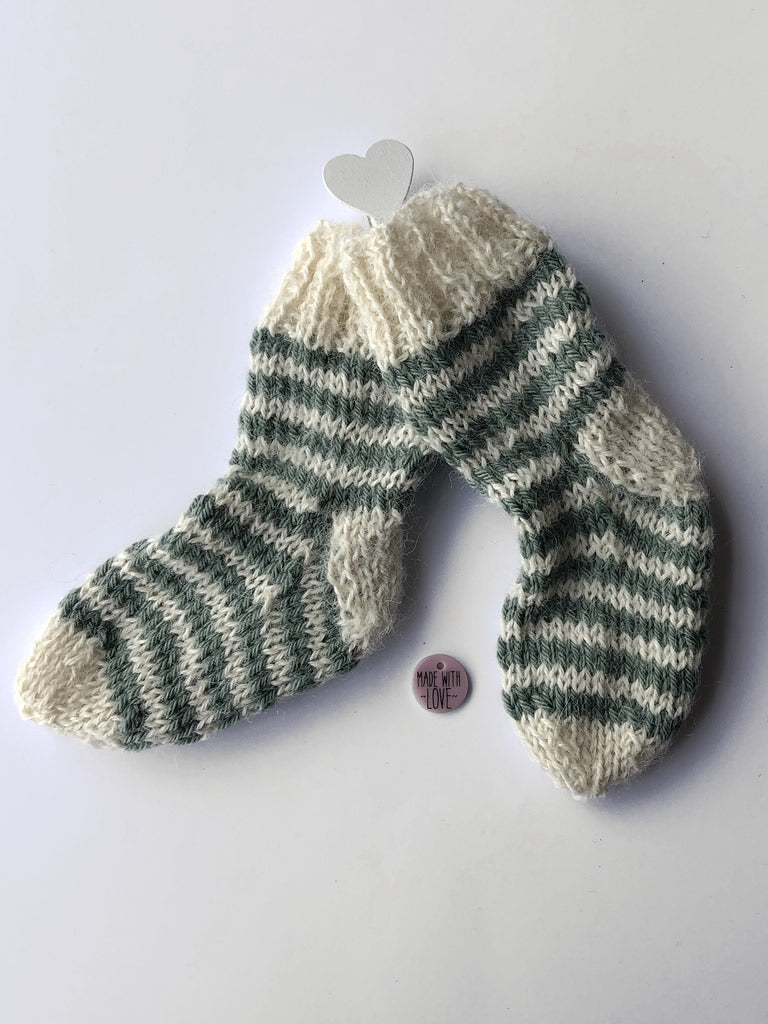 Baby Socks - 100% baby merino wool