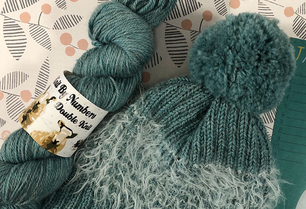 Winter Pom Pom hand-knitted Hat