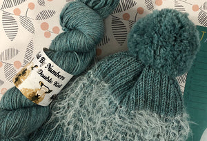 Winter Pom Pom hand-knitted Hat