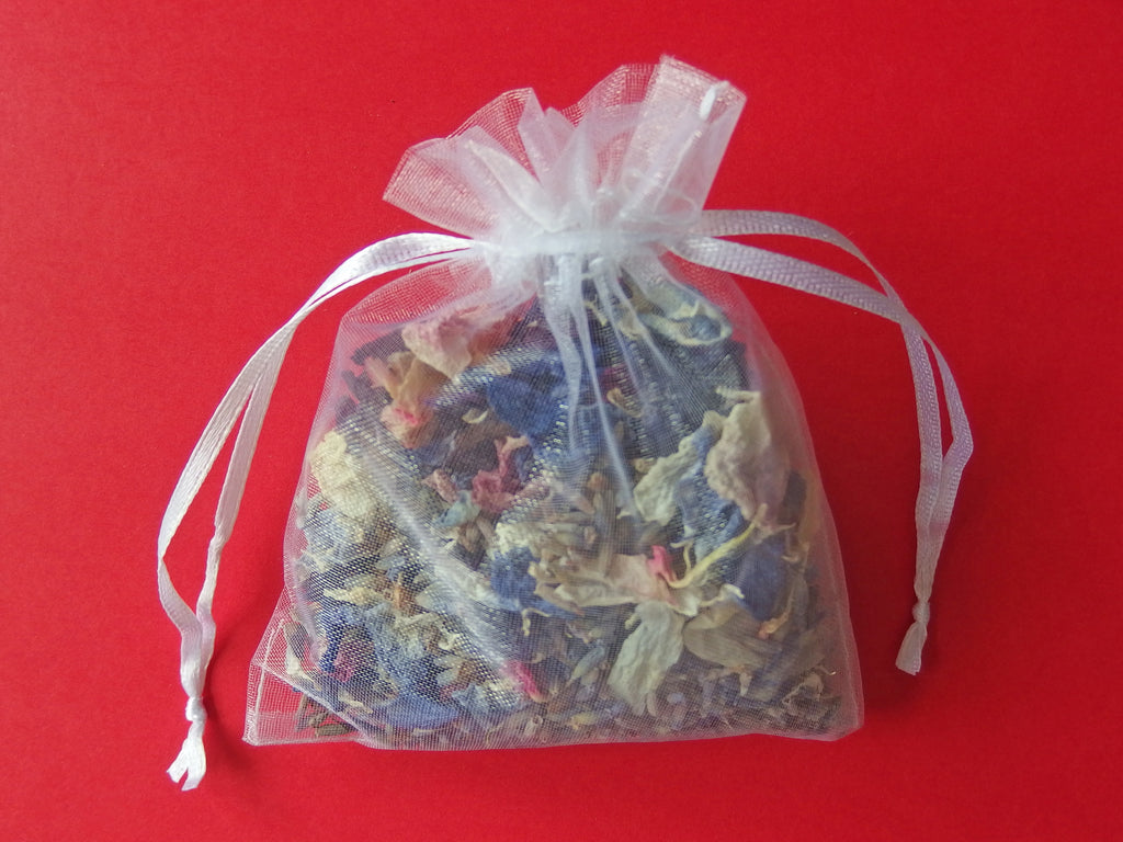 Lavender Bag: Lavender and Sweet Pea Petals