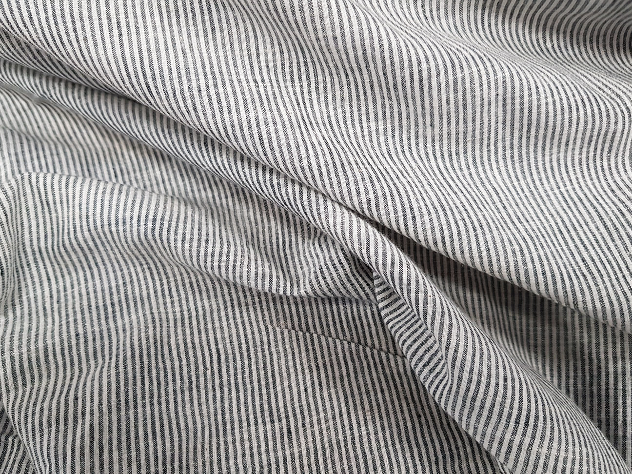 Ollie Stripe Indian Cotton Fabric: Merchant & Mills
