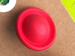 Vintage Buttons: Red