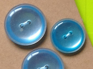 Vintage Buttons: blue