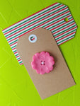 Vintage Button: Pink