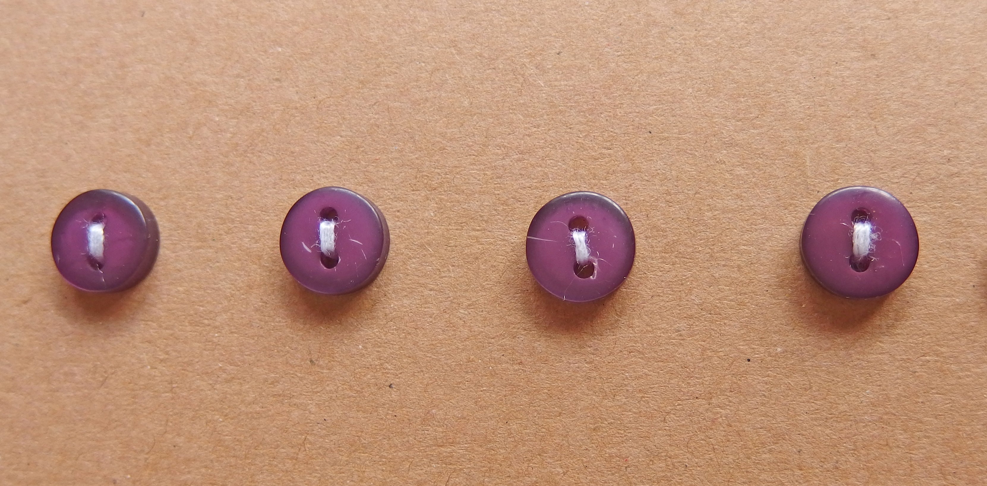 Vintage Buttons: Purple