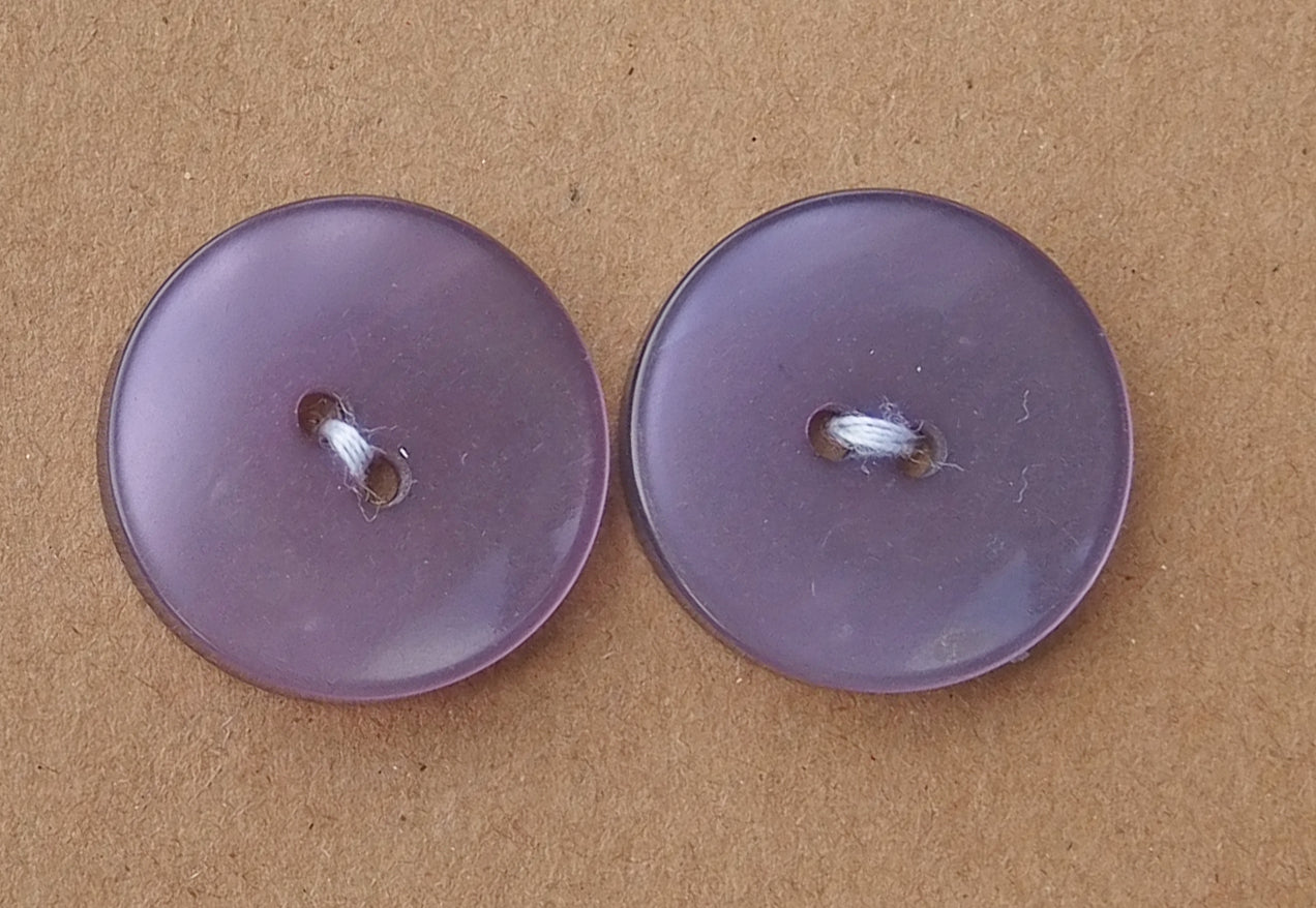 Vintage Buttons: Purple
