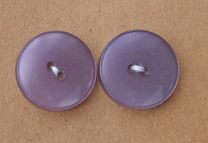 Vintage Buttons: Purple