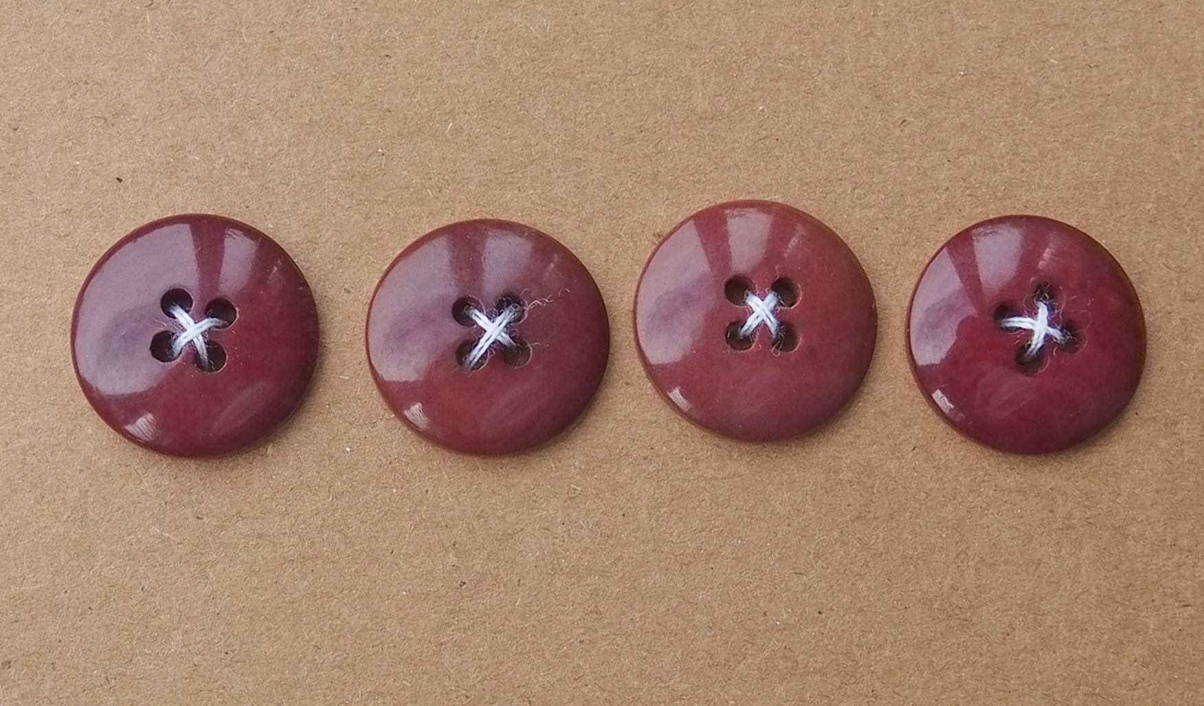 Vintage Buttons: Brown