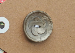 Vintage Buttons: Silver