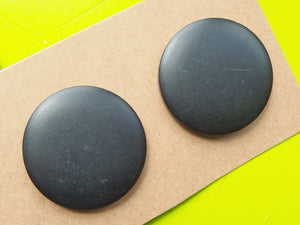 Vintage Buttons: Black