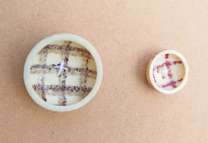 Vintage Buttons: Vanilla