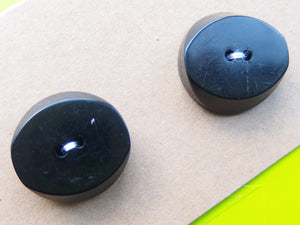Vintage Buttons: Black