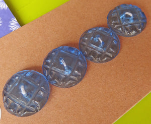 Vintage Buttons: Blue