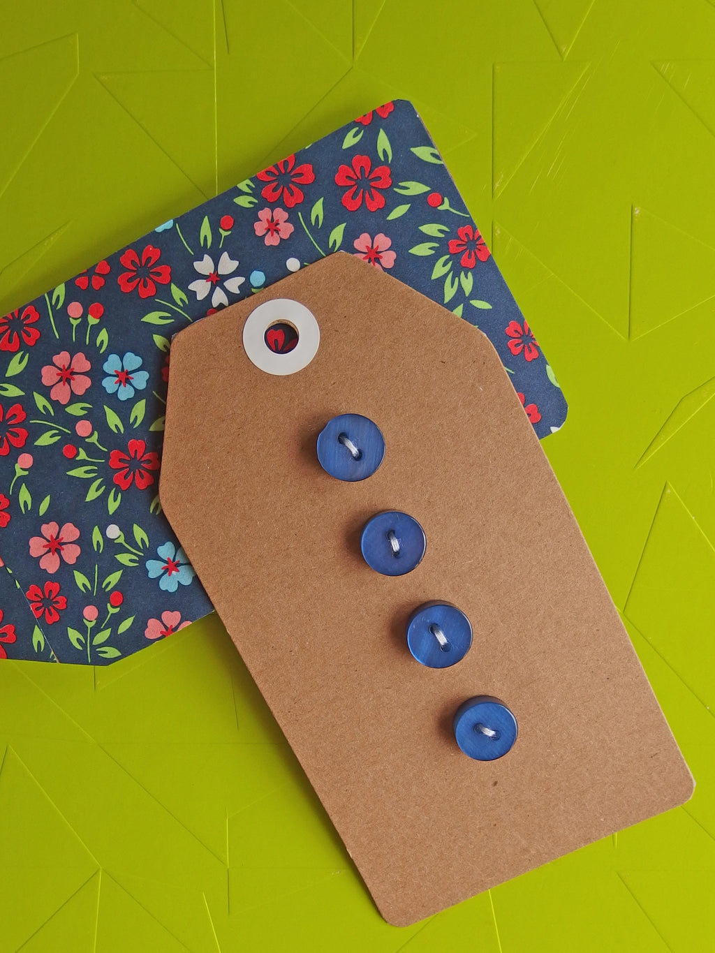 Vintage Buttons: Blue