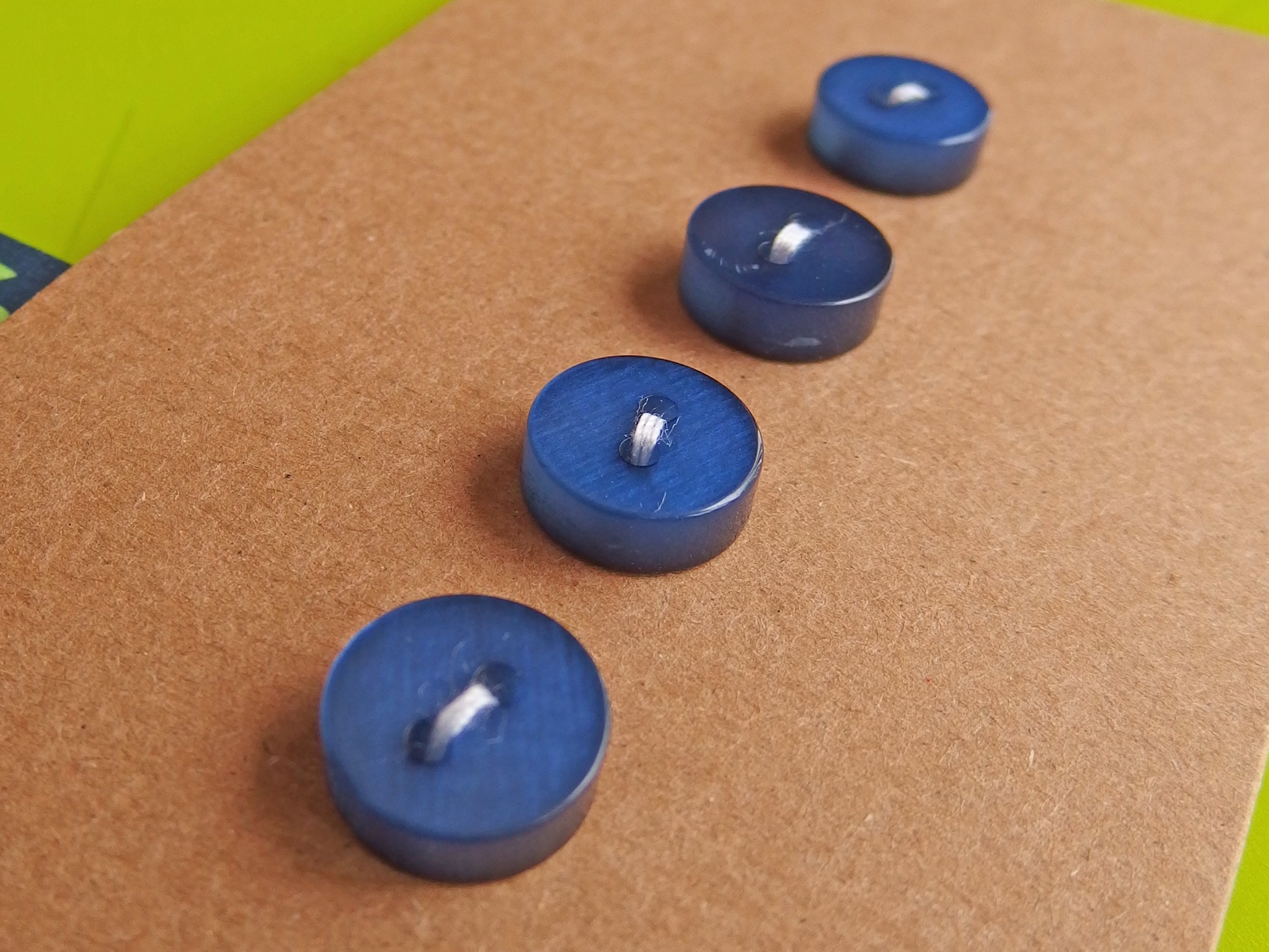 Vintage Buttons: Blue