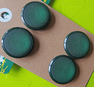 Vintage Buttons: Green