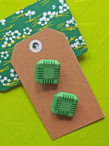 Vintage Buttons: Green
