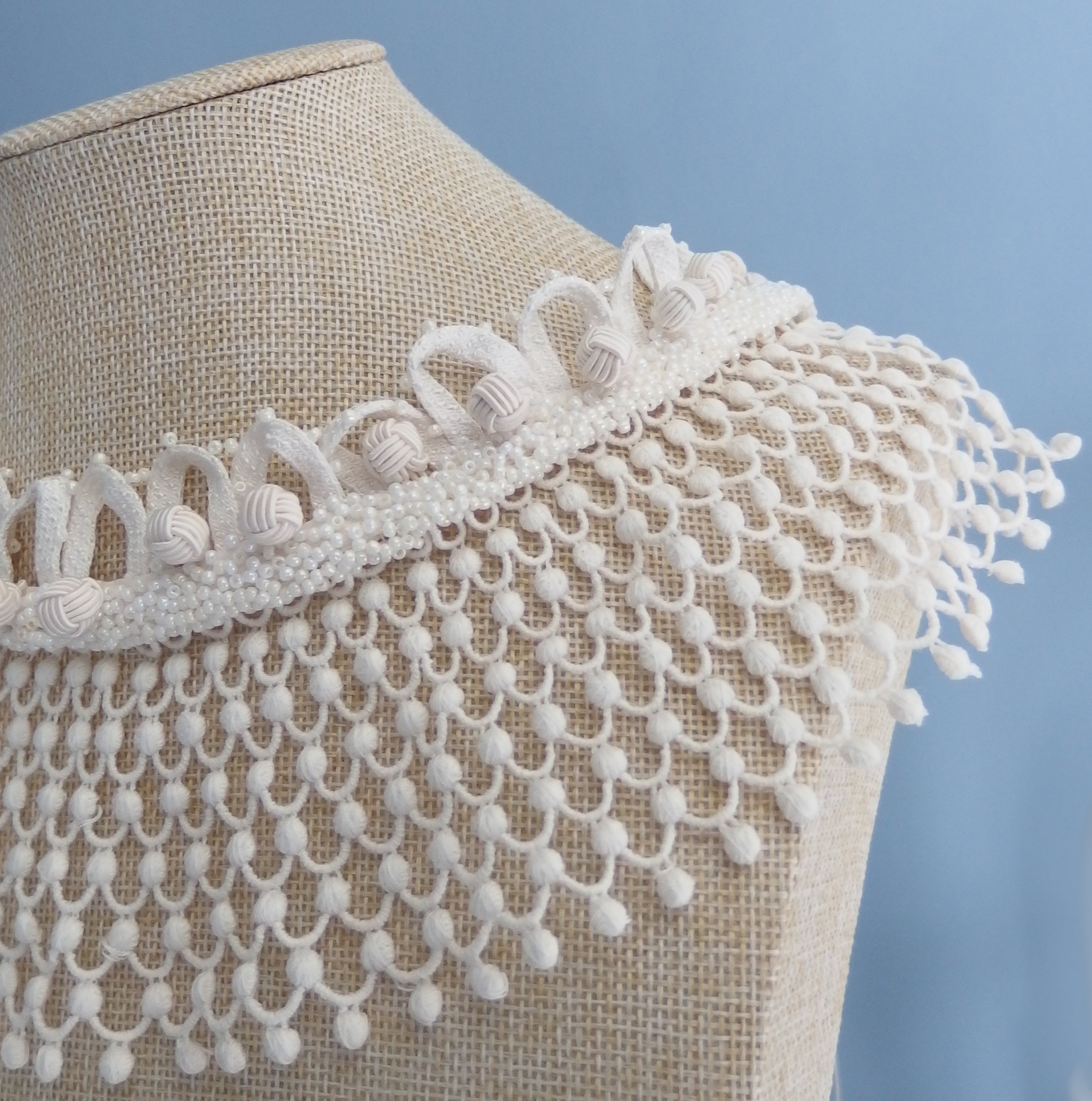 Vintage lace collar