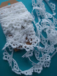 Vintage lace length - white